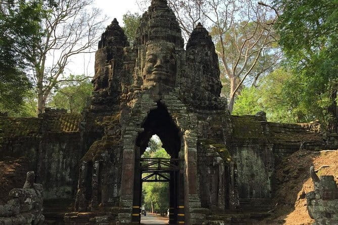 1 Day Angkor Wat with Sunrise Tour - Bayon’s stone faces and the center of Angkor Thom