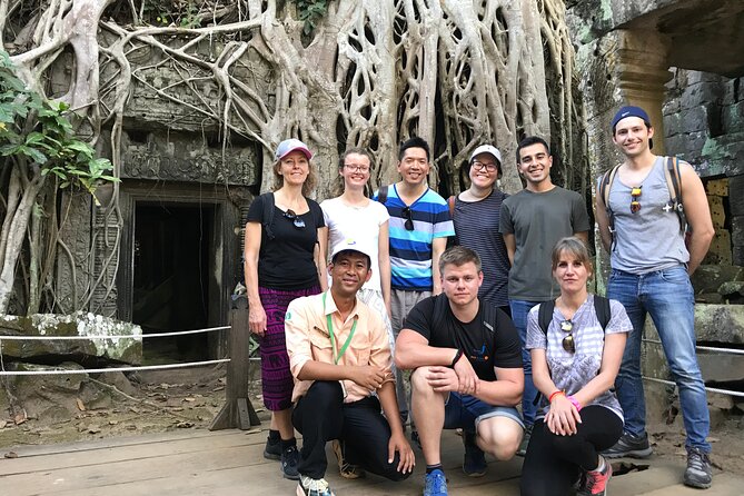 1-Day private Angkor Temple Tour with Sun Rise by Tuk Tuk from Siem Reap - Before dawn at Angkor Wat’s east gate