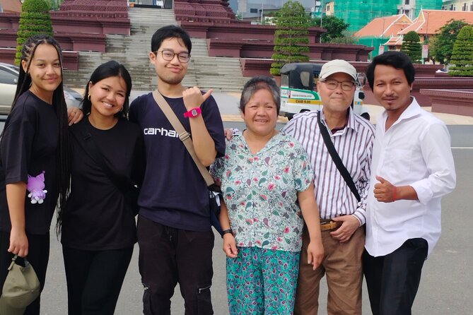 10 Stop Phnom Penh Tour by Tuk-Tuk, includes S21 & Killing Fields - King Father Norodom Sihanouk and the Vietnam Friendship Monument
