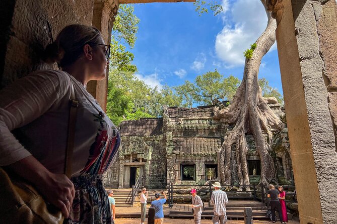 2-Day Angkor Wat and Banteay Srei with Countryside Exploration - Ta Prohm, where trees take over