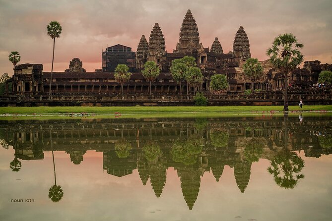 2-Day Angkor Wat, Banteay Srei & Floating Village Kampong Pluk - Royal terraces, a small sanctuary, and Phnom Bakheng