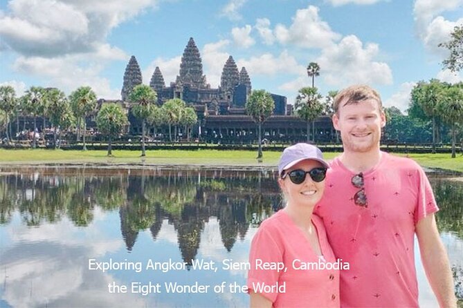 2-Day Angkor Wat Sunrise tour, Banteay Srei & Tonle Sap lake - Angkor Thom begins with a dramatic stone entrance