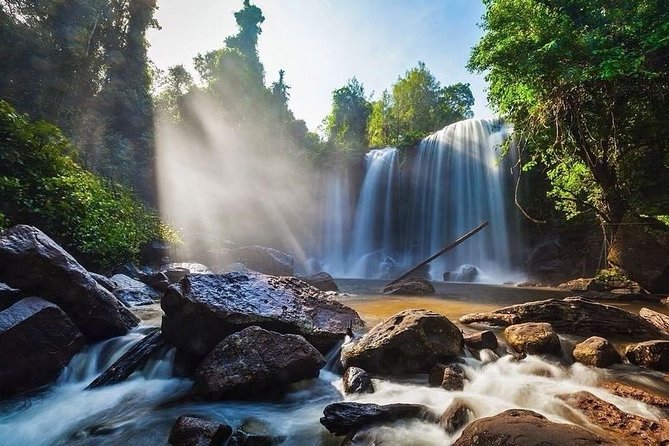 2-Days Private Tour Discovery Angkor Wat , Waterfall and Beng Mealea Temple - What the private vehicle and guide add