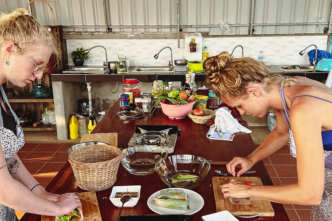 3-Hour Siem Reap Guided Cooking Class and Market with Pick up - From Cambodian staples to your cooking station