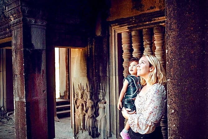 A Day Trip to Angkor Wat, Bayon, Taprohm from Phnom Penh - Meeting your guide at Angkor Park