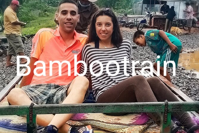 Afternoon Tour BambooTrain & Bat Cave - Riding Out Through Rice Fields and Villages