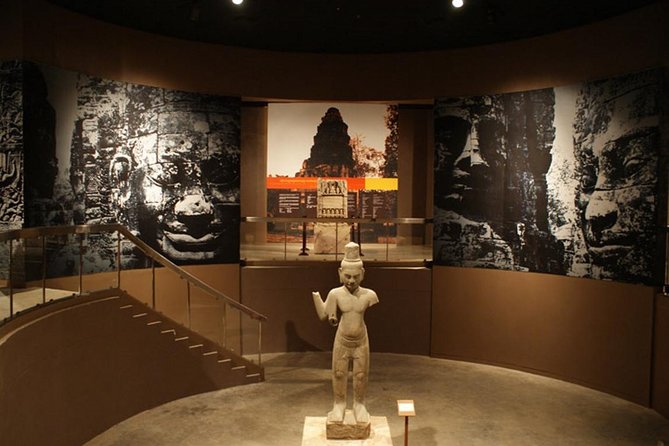 Angkor National Museum with transport - Pickup by tuk tuk, car, or van