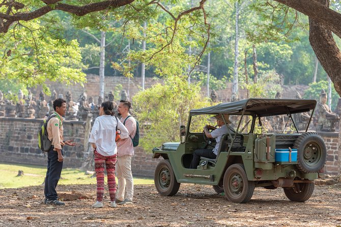 Angkor Wat by Vintage Jeep – Private Tour - Ta Prohm: roots, ruins, and the famous film connection