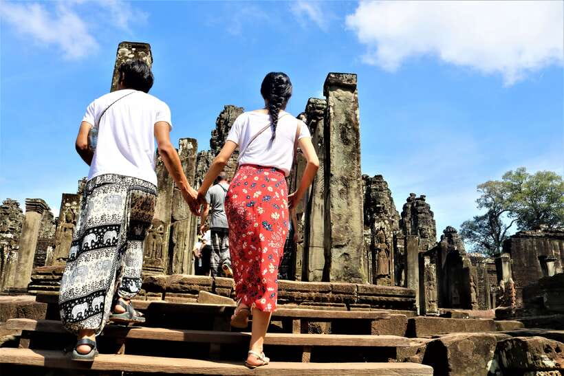 Angkor Wat: Full-Day Temples Small Group Tour - Ta Prohm: trees, ruins, and the Tomb Raider connection