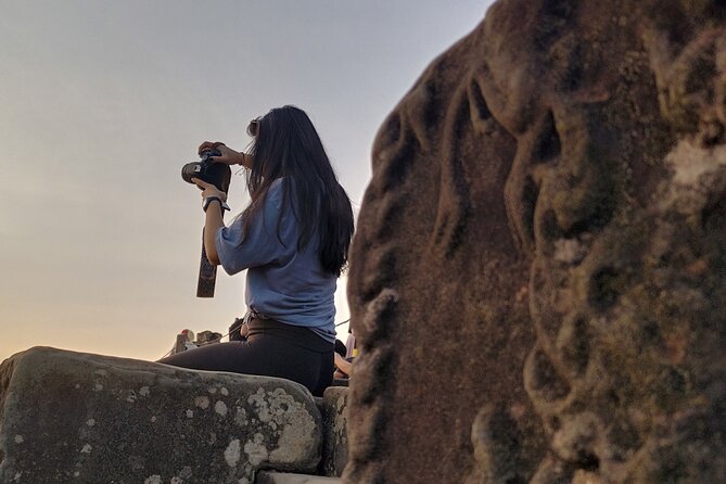 Angkor Wat Hidden Gems Sunset Symphony In Small Group Shared Tour - Bayon’s many stone faces