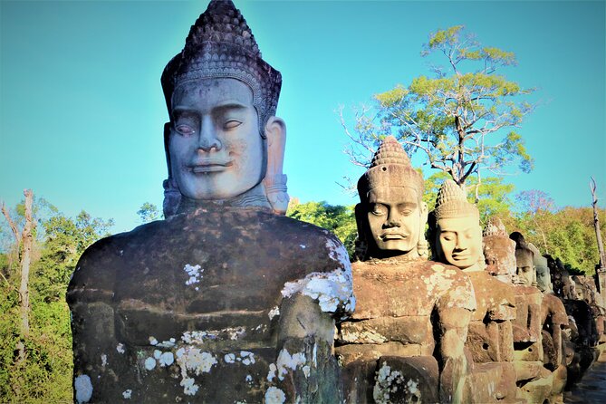 Angkor Wat Highlights and Sunrise Guided Tour from Siem Reap - The Terraces and Bayon’s many stone faces