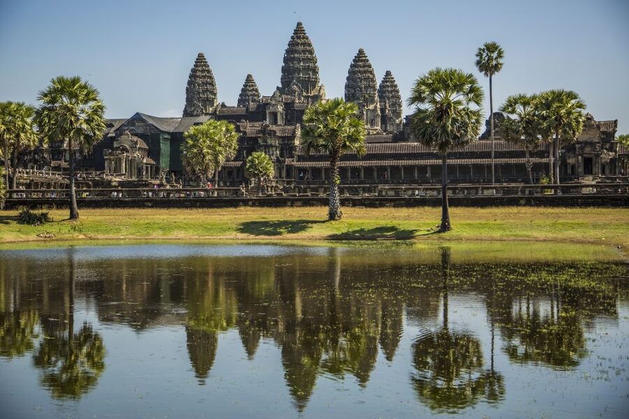 Angkor Wat in a vintage Jeep with driver - jeep rental - Angkor Wat deserves your freshest attention