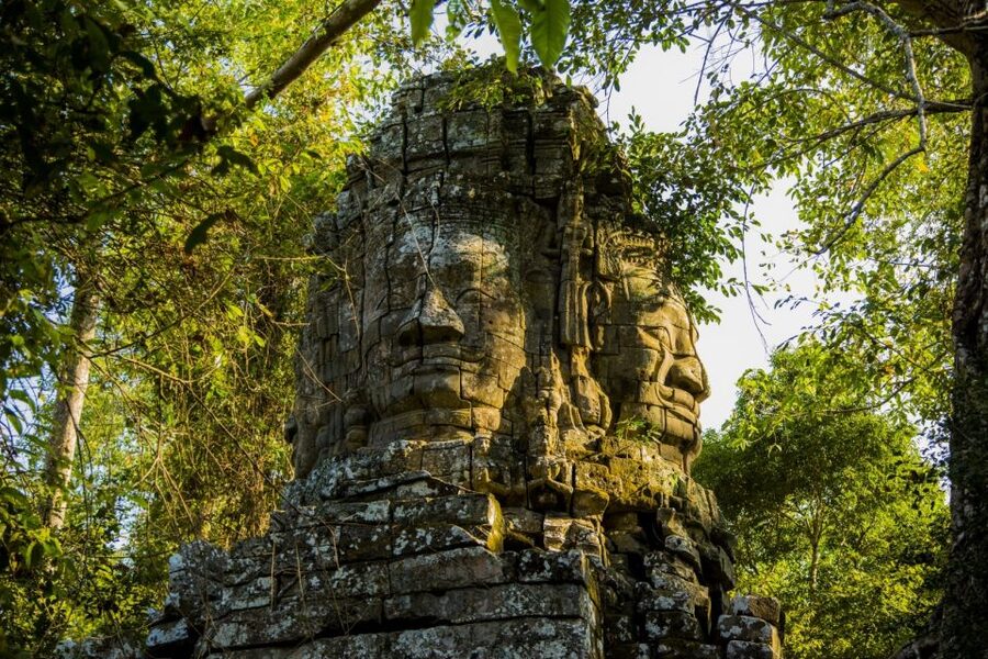 Angkor Wat in a vintage Jeep with driver - jeep rental - Ta Prohm and the pull of the jungle