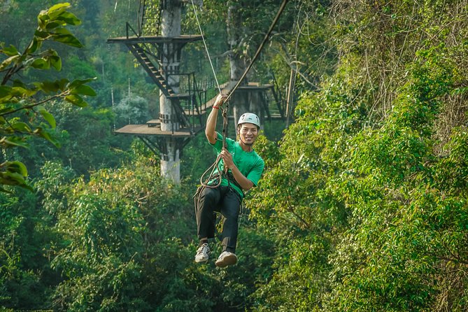 Angkor Wat Park Zip Line Adventure in Siem Reap - The temple-view question