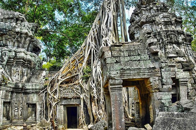 Angkor Wat Small-Group Exploration with Expert Guide - Bayon’s stone faces reward a slower look