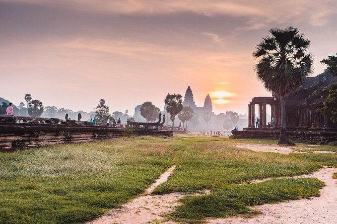 Angkor Wat Small-Group Sunrise Tour from Siem Reap - Angkor Thom South Gate and the scale of a royal city