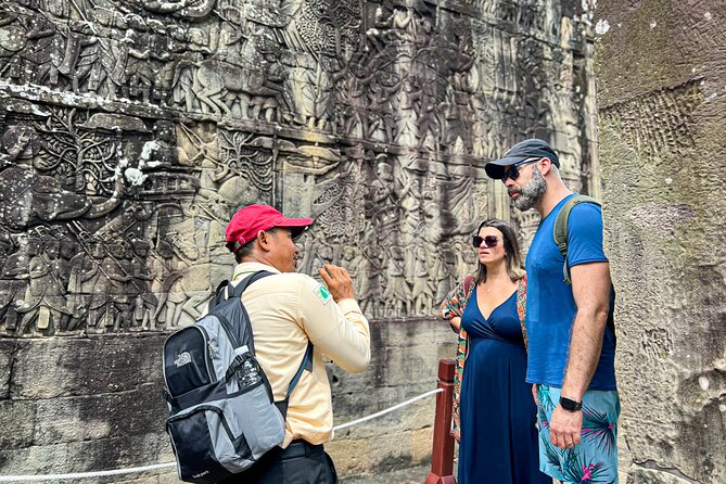 Angkor Wat Small Group Tour and Sunset with Lunch Included - Bayon’s smiling faces and Baphuon’s steep climb
