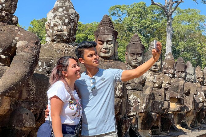 Angkor Wat Small Group Tour and Sunset with Lunch Included - The royal terraces of Angkor Thom