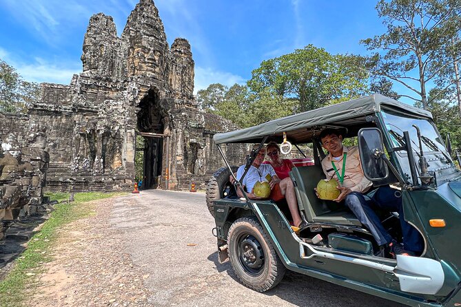 Angkor Wat Sunrise and Market Tour by Jeep - Ta Nei offers a smaller, rougher temple