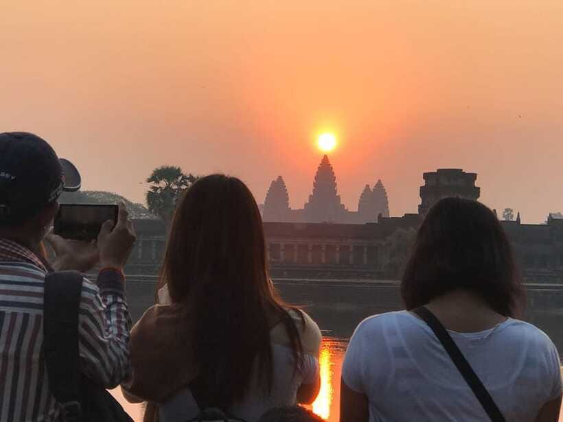 Angkor Wat Sunrise by Vintage Jeep – Private Tour - The South Gate and the ride back