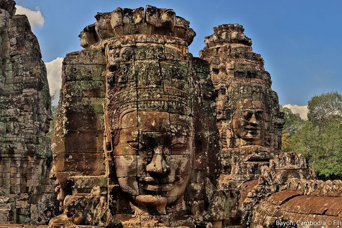 Angkor Wat Sunrise Private Experience with Guide from Siem Reap - Bayon and the many stone faces of Angkor Thom