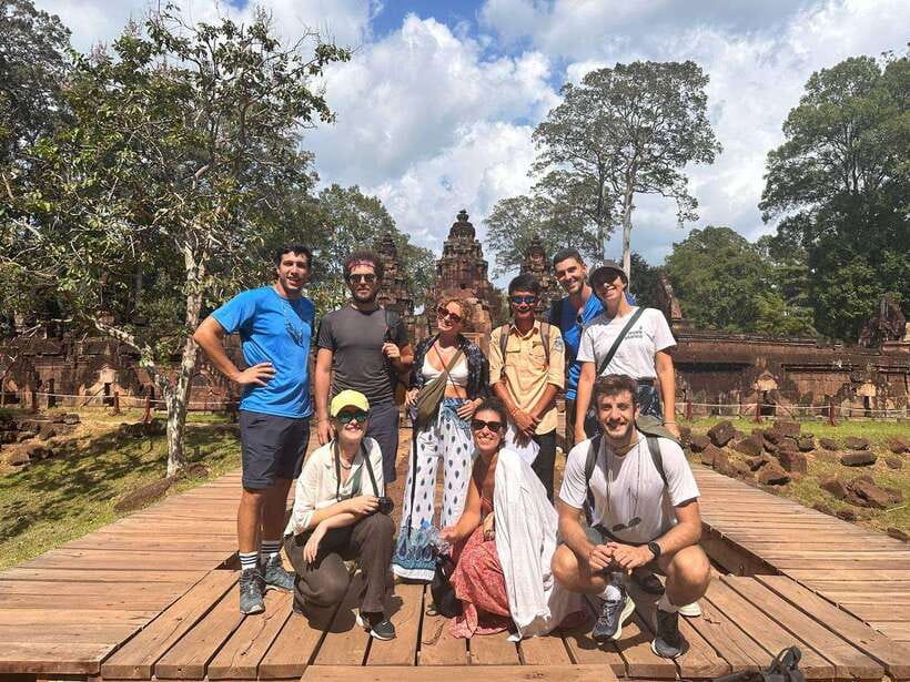 Angkor Wat Sunrise Shared Tours: Bayon-Ta Prohm-Banteay Srei - Before dawn at Angkor Wat
