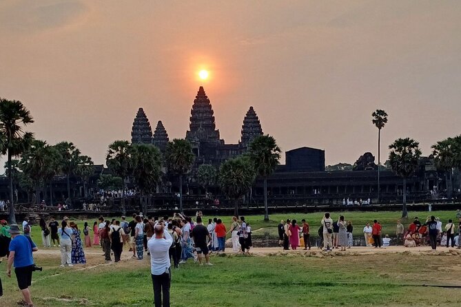 Angkor Wat Sunrise Tour - Angkor Wat: corridors, carvings, and a long first stop