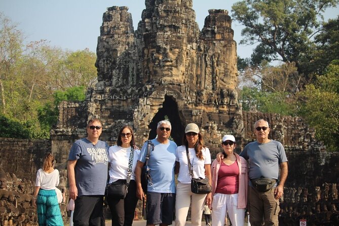 Angkor Wat Tour, Explore The Main Temples With Tour Guide - Bayon’s stone faces at Angkor Thom