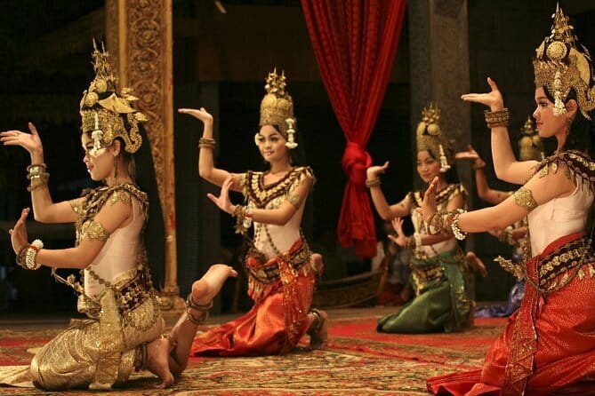 Apsara Dance Performance Including Buffet Dinner and Hotel Pickup - Cambodian dishes at the buffet