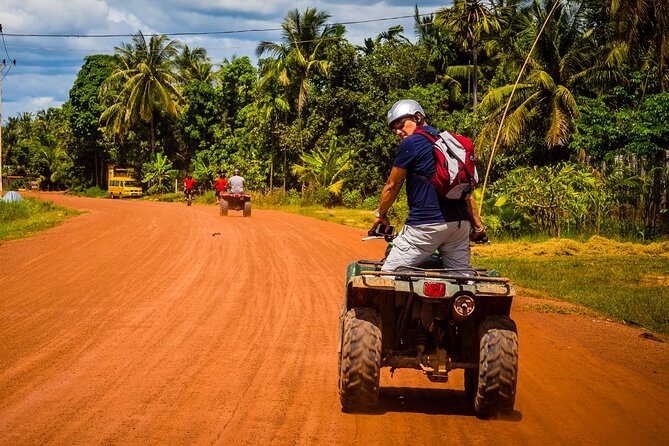 ATV Experience Tour in Siem Reap - Across paddy fields and lotus-growing areas