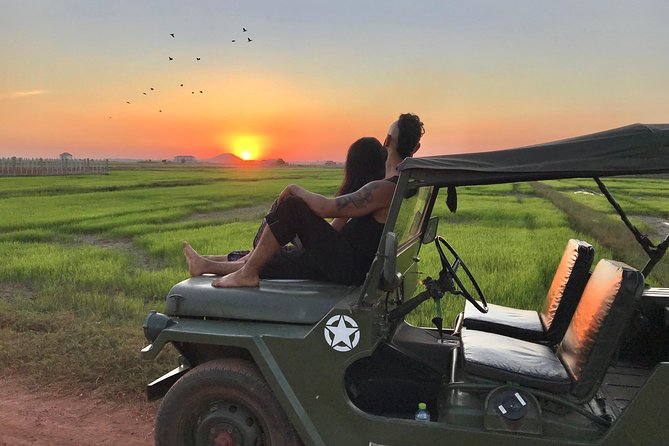 Authentic Cambodian Countryside Jeep Experience - Lotus ponds and Khmer meaning