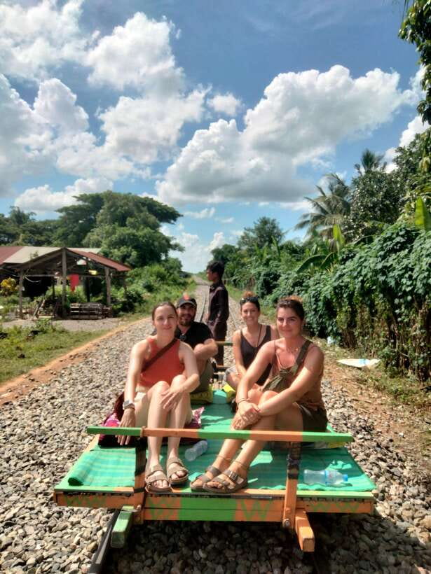 Bamboo Train, Banann Temple, Fruit Bat, Bat Cave, Sunset - Starting at 9:30 with Battambang’s local symbols