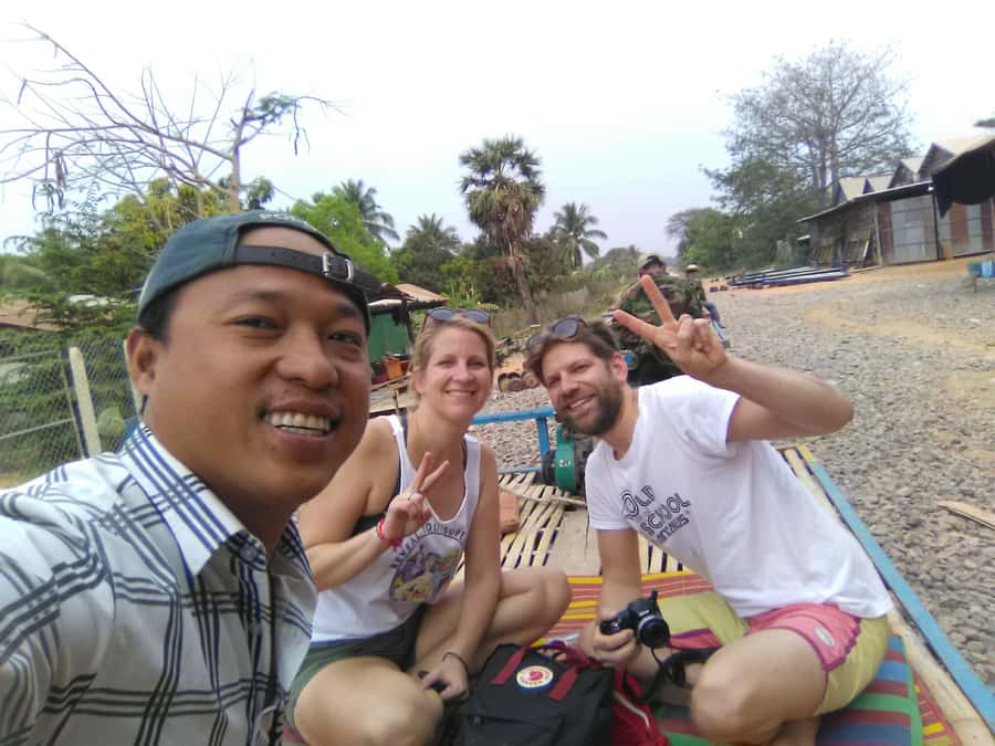 Battambang family tuktuk tour BambooTrain/Wat Banan/Bat cave - Why this Battambang day feels different