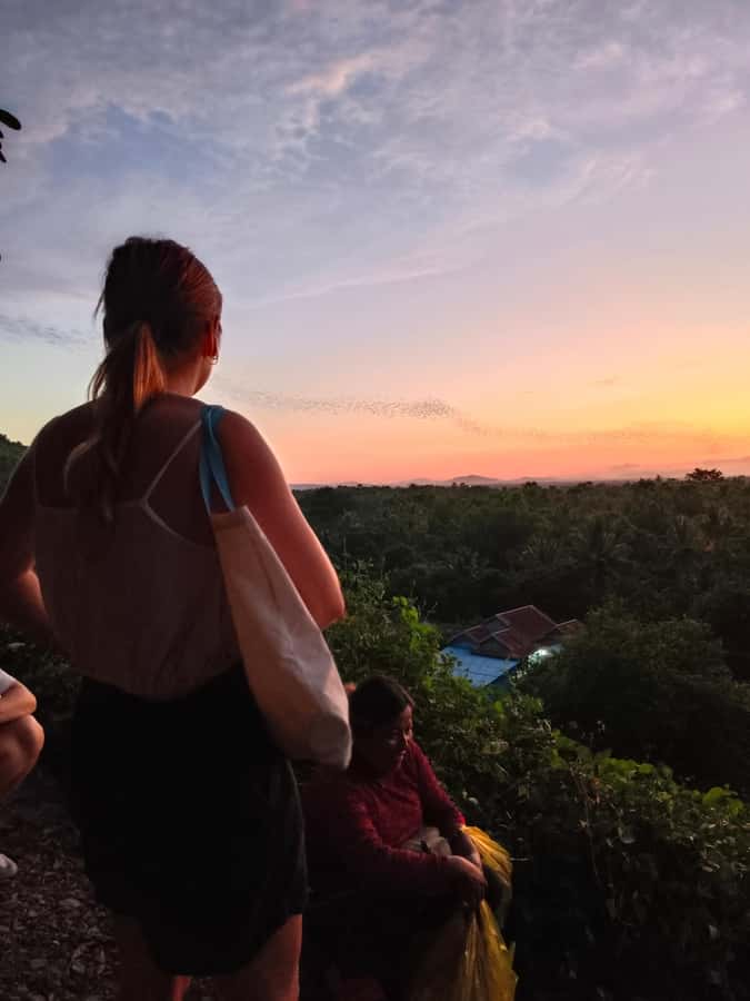 Battambang family tuktuk tour BambooTrain/Wat Banan/Bat cave - Phnom Sampeau and the killing caves