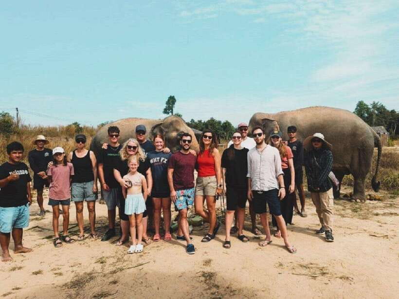 Cambodia Elephant Sanctuary and Banteay Srey Temple Tour - Banteay Srei and its small pink sandstone temples