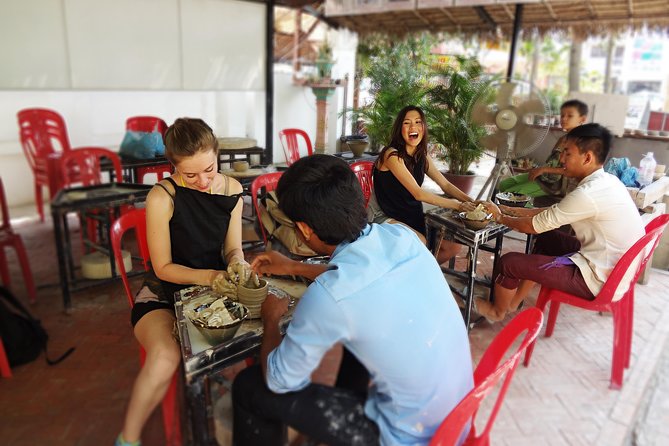 Cambodian Pottery Class in Siem Reap - The tuk tuk ride to Khmer Ceramics & Fine Arts Centre