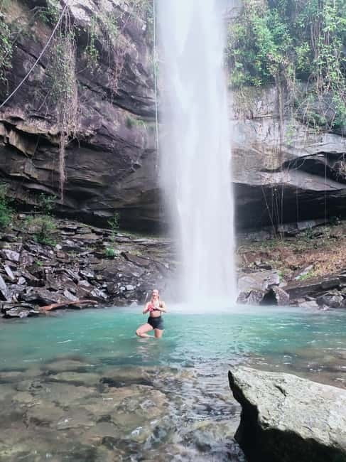 Discover Hidden Waterfall, Jungle Trekking, Swim Incl Snacks - The 30-minute tuk-tuk ride from Kampot