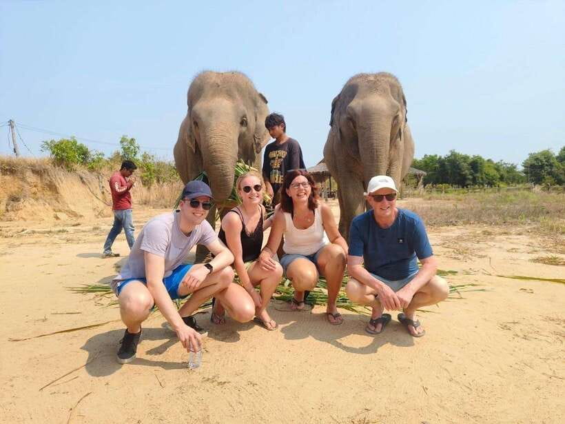 Elephant Sanctuary Cambodia, Pickup and drop off included - The one-hour ride from Siem Reap