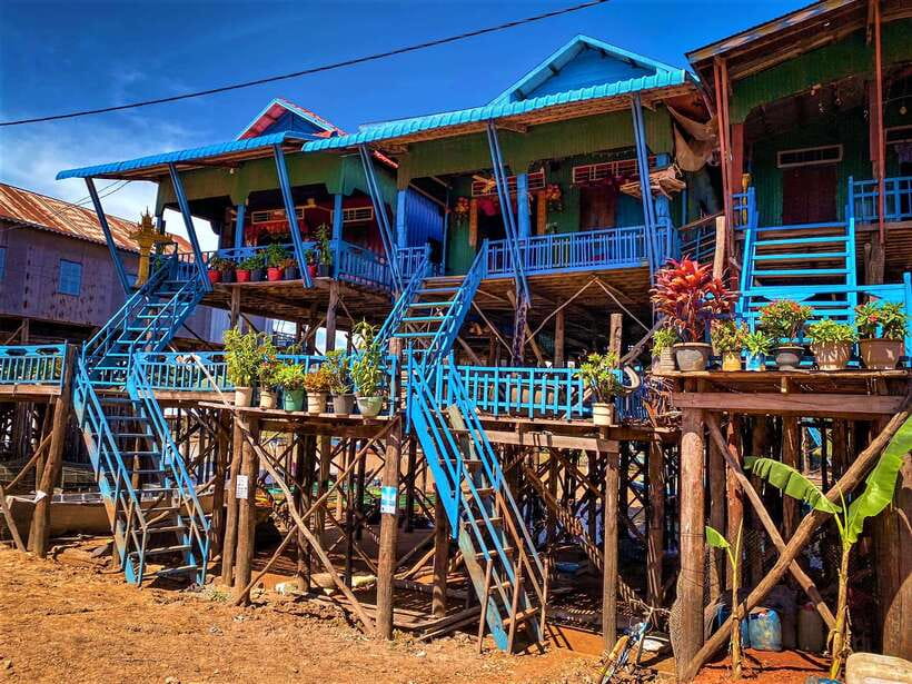 Floating Village-Mangroves Forest Tonle Sap Lake Boat Tour - The crocodile farm is an unusual stop