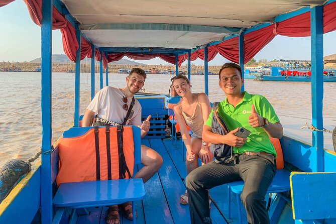 Floating Village Sunset boat Vespa Tour / Tuk Tuk Available - Riding a Vespa from Siem Reap