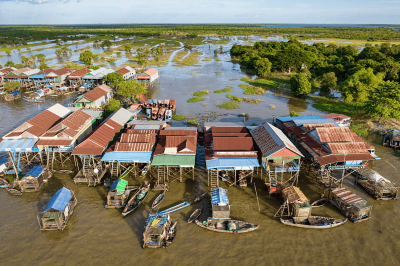 Floating Village Tour with Khmer Meal & Beer - The one-hour ride from Siem Reap
