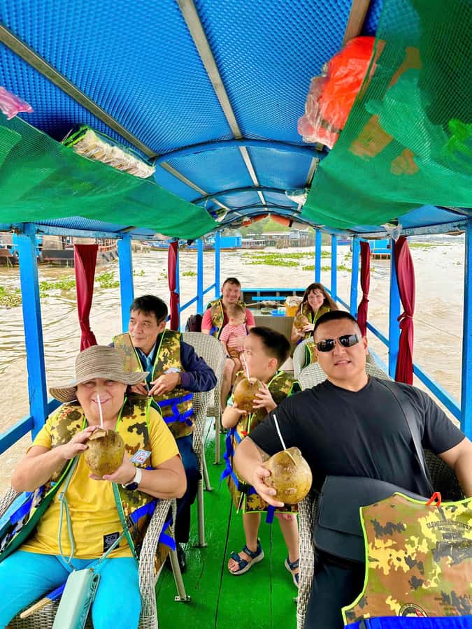 From HCM: Mekong Delta Floating Market 3days exit Phnom Penh - Cooking class, lunch, and the ride to Can Tho