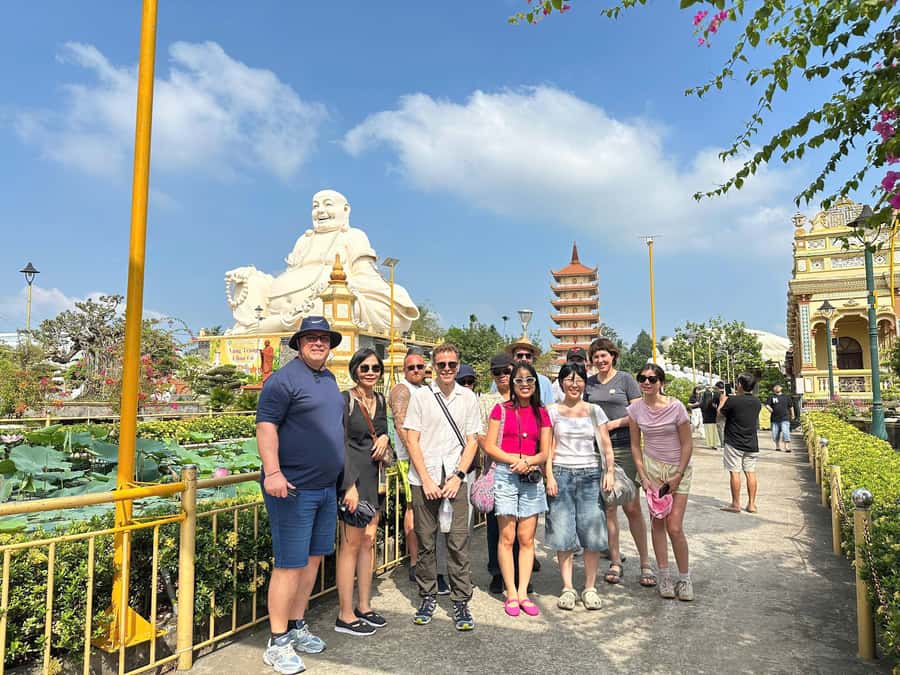 From HCM: Mekong Delta Floating Market 3days exit Phnom Penh - The monastery and the long transfer to Chau Doc