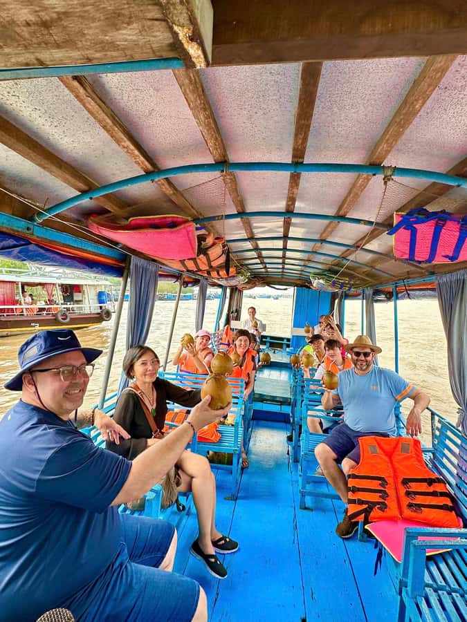 From HCM: Mekong Delta Floating Market 3days exit Phnom Penh - Day three: crossing from Chau Doc to Phnom Penh