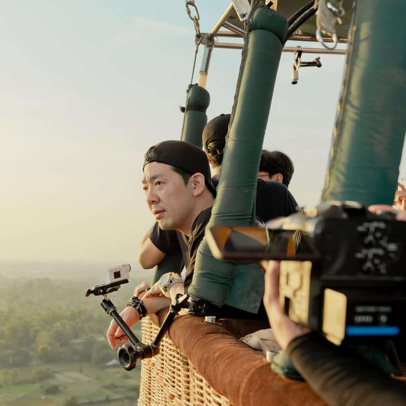 From Krong Siem Reap: Angkor Hot Air Balloon Ride w/ Pickup - The pickup and ride from Siem Reap