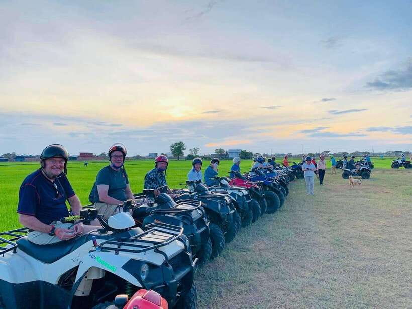 From Siem Reap: 02 Hours Quad Bike Tour in Countryside - Rolling through paddy fields and village roads