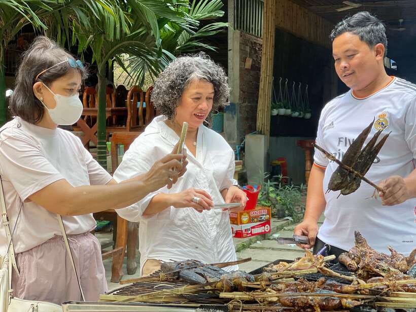 From Siem Reap: Banteay Srei and Kulen Waterfall Guided Tour - Preah Dak and a short look at village life