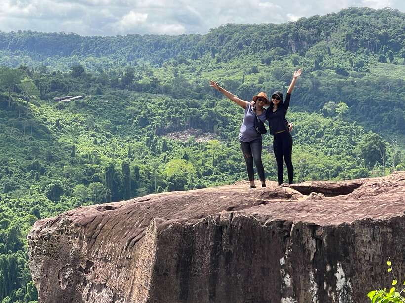 From Siem Reap: Banteay Srei and Kulen Waterfall Guided Tour - Starting from Siem Reap in an air-conditioned vehicle