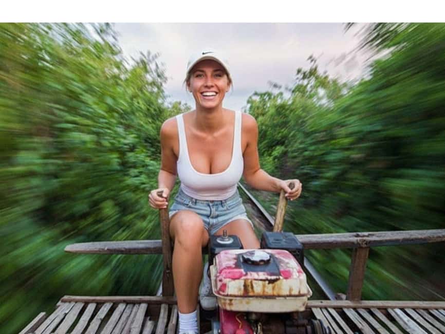 From Siem Reap: Battambang Day Trip Bamboo Train & Bat Cave - A family-style Khmer lunch with room for dietary needs