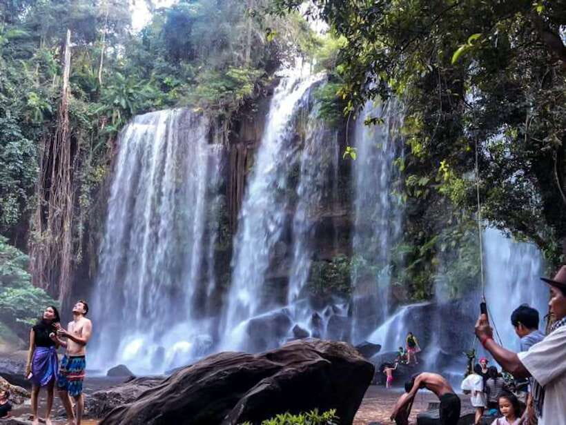 From Siem Reap: Guided Kulen Waterfall Tour - Palm sugar production and a glimpse of village life
